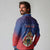Personalized Second Empire of Haiti 1849-1859 Long Sleeve Polo Shirt Imperial Coat Of Arms Flag Style