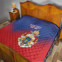 Personalized Second Empire of Haiti 1849-1859 Quilt Imperial Coat Of Arms Flag Style