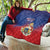 Personalized Second Empire of Haiti 1849-1859 Quilt Imperial Coat Of Arms Flag Style