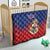 Personalized Second Empire of Haiti 1849-1859 Quilt Imperial Coat Of Arms Flag Style