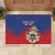 Personalized Second Empire of Haiti 1849-1859 Rubber Doormat Imperial Coat Of Arms Flag Style