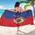 Personalized Second Empire of Haiti 1849-1859 Sarong Imperial Coat Of Arms Flag Style
