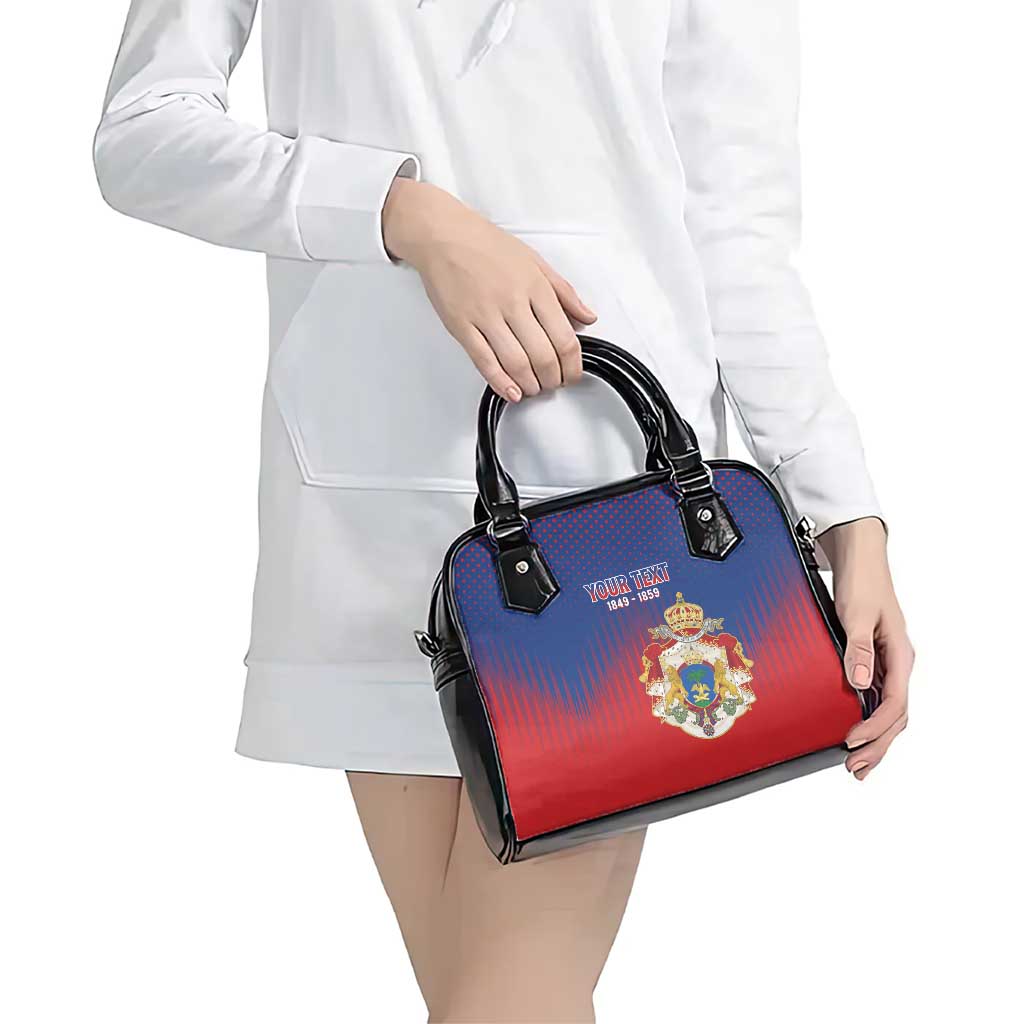 Personalized Second Empire of Haiti 1849-1859 Shoulder Handbag Imperial Coat Of Arms Flag Style