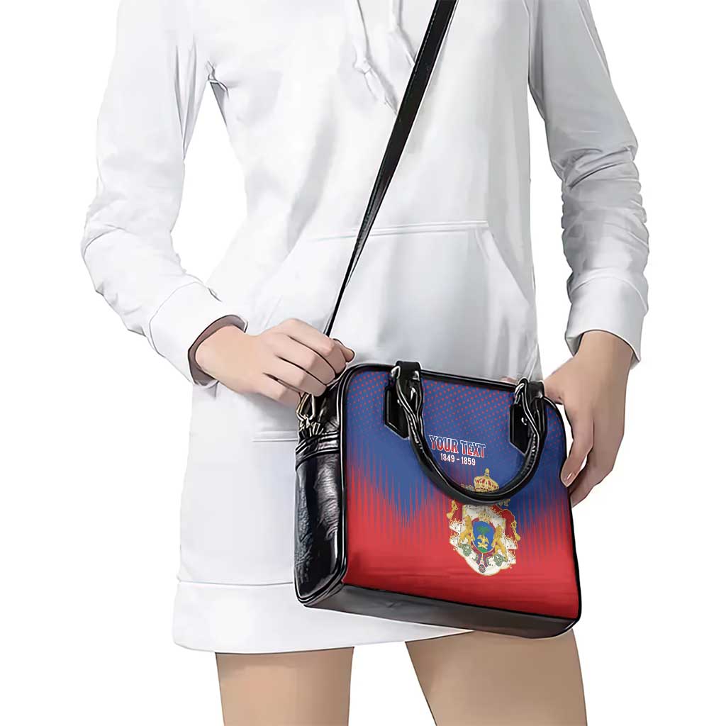 Personalized Second Empire of Haiti 1849-1859 Shoulder Handbag Imperial Coat Of Arms Flag Style