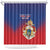 Personalized Second Empire of Haiti 1849-1859 Shower Curtain Imperial Coat Of Arms Flag Style