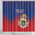 Personalized Second Empire of Haiti 1849-1859 Shower Curtain Imperial Coat Of Arms Flag Style