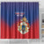 Personalized Second Empire of Haiti 1849-1859 Shower Curtain Imperial Coat Of Arms Flag Style