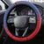 Second Empire of Haiti 1849-1859 Steering Wheel Cover Imperial Coat Of Arms Flag Style