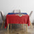 Personalized Second Empire of Haiti 1849-1859 Tablecloth Imperial Coat Of Arms Flag Style