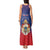 Personalized Second Empire of Haiti 1849-1859 Tank Maxi Dress Imperial Coat Of Arms Flag Style