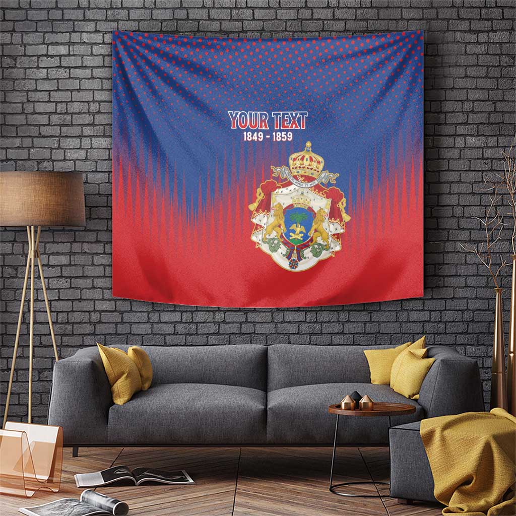 Personalized Second Empire of Haiti 1849-1859 Tapestry Imperial Coat Of Arms Flag Style