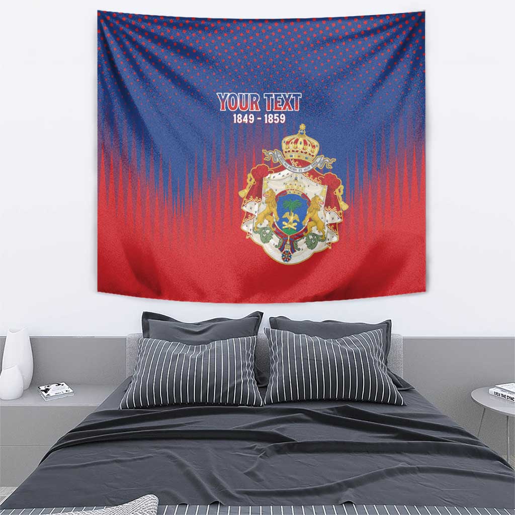 Personalized Second Empire of Haiti 1849-1859 Tapestry Imperial Coat Of Arms Flag Style