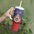Personalized Second Empire of Haiti 1849-1859 Tumbler With Handle Imperial Coat Of Arms Flag Style