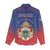 Personalized Second Empire of Haiti 1849-1859 Women Casual Shirt Imperial Coat Of Arms Flag Style