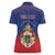 Personalized Second Empire of Haiti 1849-1859 Women Polo Shirt Imperial Coat Of Arms Flag Style