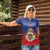 Personalized Second Empire of Haiti 1849-1859 Women Polo Shirt Imperial Coat Of Arms Flag Style