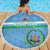 Custom Djibouti Football Beach Blanket Come On Riverains de la Mer Rouge