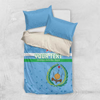 Custom Djibouti Football Bedding Set Come On Riverains de la Mer Rouge