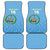 Custom Djibouti Football Car Mats Come On Riverains de la Mer Rouge