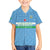 Custom Djibouti Football Family Matching Off Shoulder Short Dress and Hawaiian Shirt Come On Riverains de la Mer Rouge
