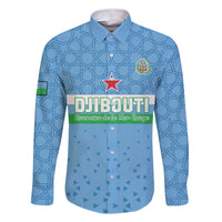 Custom Djibouti Football Family Matching Short Sleeve Bodycon Dress and Hawaiian Shirt Come On Riverains de la Mer Rouge