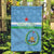Custom Djibouti Football Garden Flag Come On Riverains de la Mer Rouge