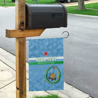 Custom Djibouti Football Garden Flag Come On Riverains de la Mer Rouge