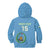 Custom Djibouti Football Kid Hoodie Come On Riverains de la Mer Rouge