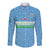 Custom Djibouti Football Long Sleeve Button Shirt Come On Riverains de la Mer Rouge