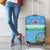 Custom Djibouti Football Luggage Cover Come On Riverains de la Mer Rouge