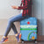 Custom Djibouti Football Luggage Cover Come On Riverains de la Mer Rouge