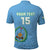 Custom Djibouti Football Polo Shirt Come On Riverains de la Mer Rouge