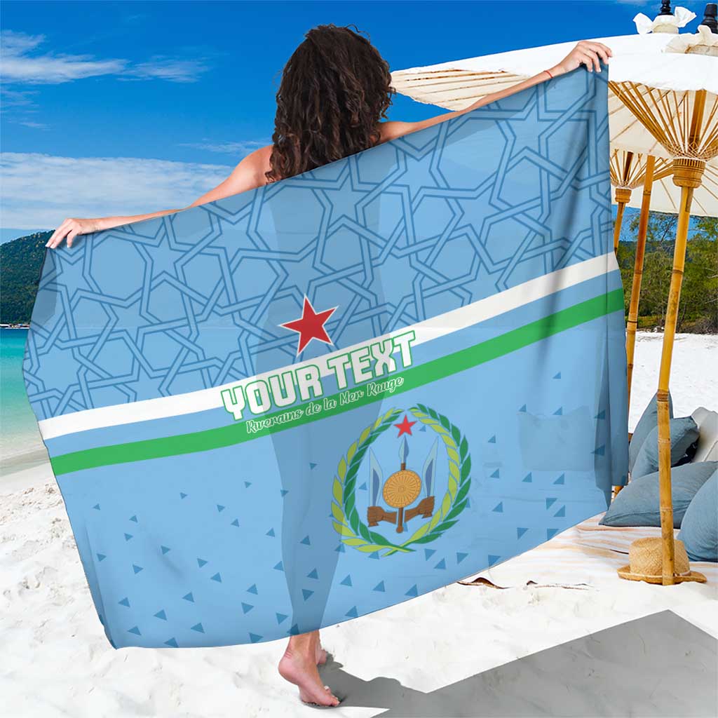 Custom Djibouti Football Sarong Come On Riverains de la Mer Rouge