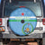 Custom Djibouti Football Spare Tire Cover Come On Riverains de la Mer Rouge