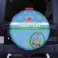 Custom Djibouti Football Spare Tire Cover Come On Riverains de la Mer Rouge