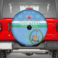 Custom Djibouti Football Spare Tire Cover Come On Riverains de la Mer Rouge