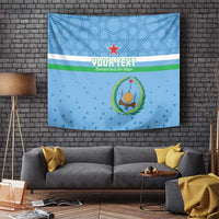 Custom Djibouti Football Tapestry Come On Riverains de la Mer Rouge