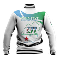 Personalized Djibouti Independence Day Baseball Jacket Midnimo Sinnaan Nabad