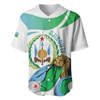 Personalized Djibouti Independence Day Baseball Jersey Midnimo Sinnaan Nabad
