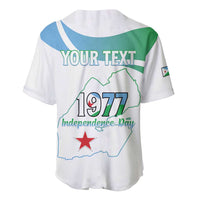 Personalized Djibouti Independence Day Baseball Jersey Midnimo Sinnaan Nabad