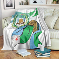 Personalized Djibouti Independence Day Blanket Midnimo Sinnaan Nabad