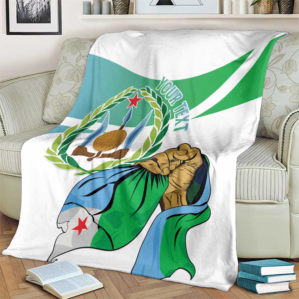 Personalized Djibouti Independence Day Blanket Midnimo Sinnaan Nabad