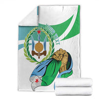Personalized Djibouti Independence Day Blanket Midnimo Sinnaan Nabad