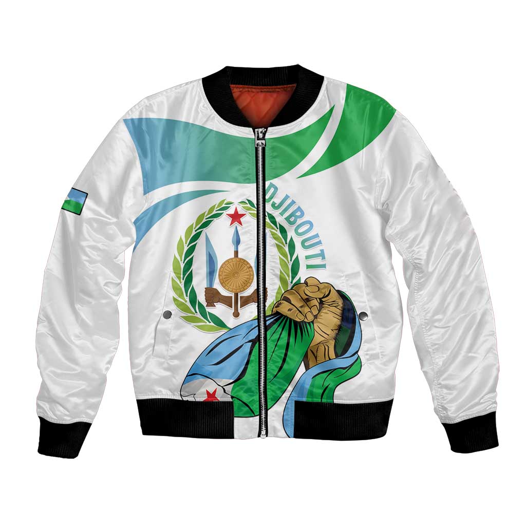 Personalized Djibouti Independence Day Bomber Jacket Midnimo Sinnaan Nabad