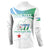 Personalized Djibouti Independence Day Button Sweatshirt Midnimo Sinnaan Nabad