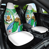 Personalized Djibouti Independence Day Car Seat Cover Midnimo Sinnaan Nabad