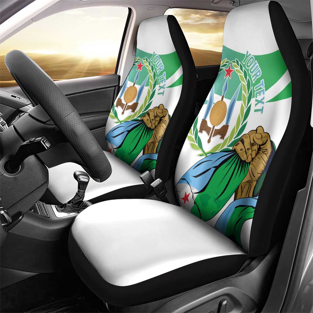 Personalized Djibouti Independence Day Car Seat Cover Midnimo Sinnaan Nabad