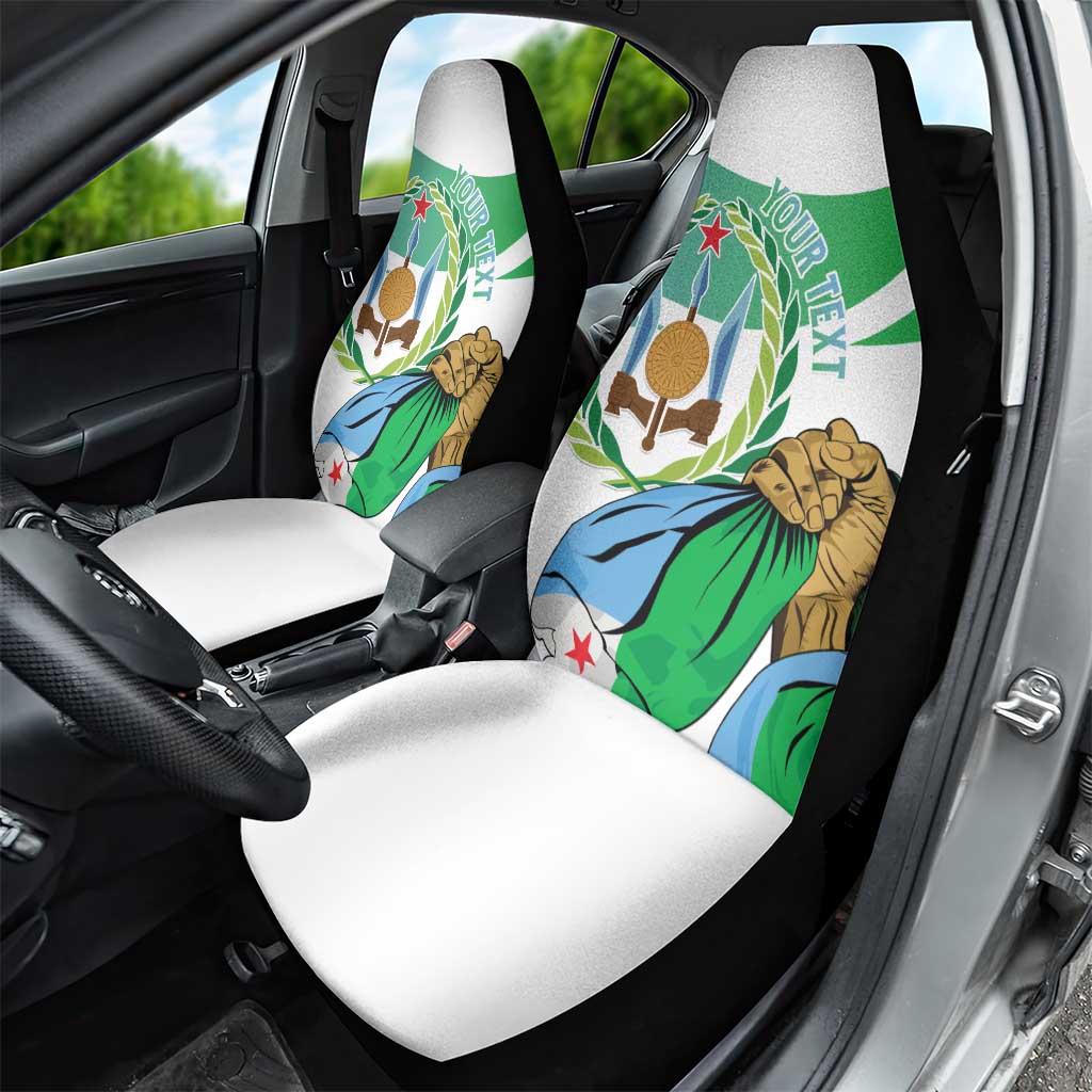 Personalized Djibouti Independence Day Car Seat Cover Midnimo Sinnaan Nabad
