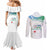 Personalized Djibouti Independence Day Couples Matching Mermaid Dress and Long Sleeve Button Shirt Midnimo Sinnaan Nabad
