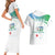 Personalized Djibouti Independence Day Couples Matching Short Sleeve Bodycon Dress and Hawaiian Shirt Midnimo Sinnaan Nabad